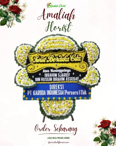 Papan Bunga Duka di Sukaluyu