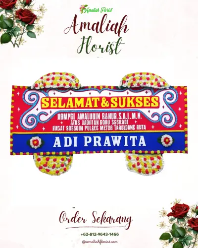 Karangan Bunga Ucapan Selamat di Sukaluyu